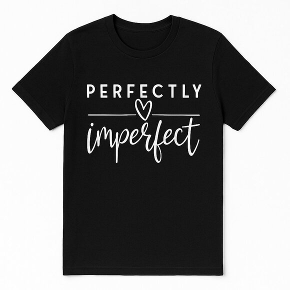Perfectly Imperfect Heart Graphic Tee - Picture 1 of 1